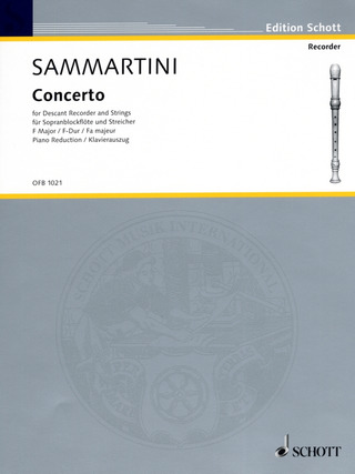 Giuseppe Sammartini - Concerto  F-Dur