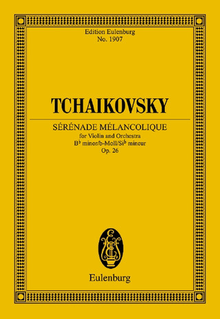 Pjotr Iljitsch Tschaikowsky - Sérénade Mélancolique