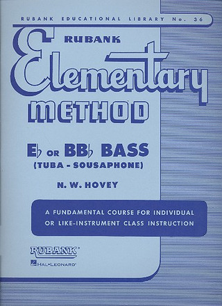 Nilo W. Hovey - Rubank Elementary Method - Bass/Tuba (B.C.)