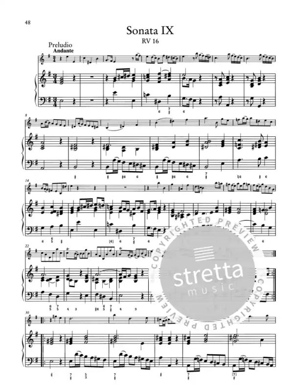 Antonio Vivaldi - Sonatas for Violin and Basso Continuo (5)
