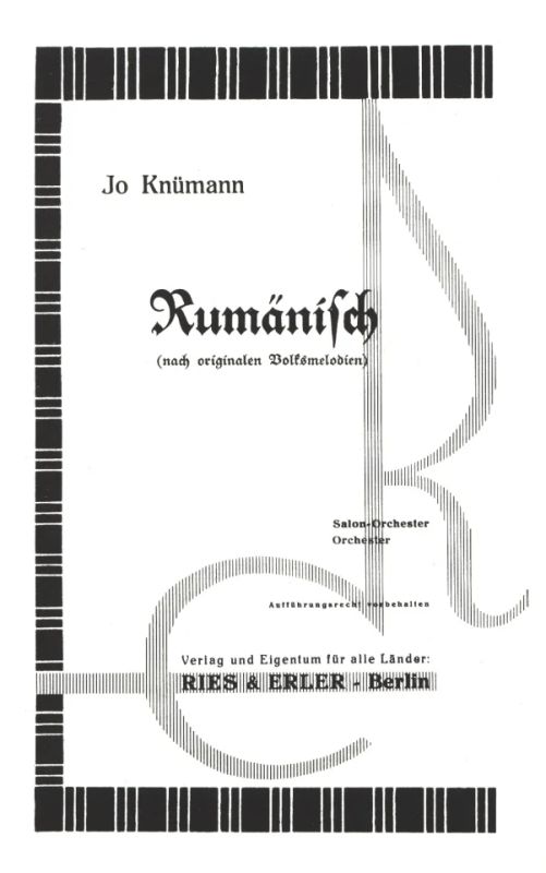 Jo Knümann - Rumänisch