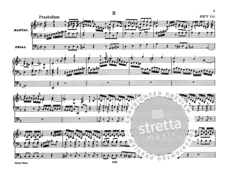 Johann Sebastian Bach - 8 Short Preludes and Fugues BWV 553-560