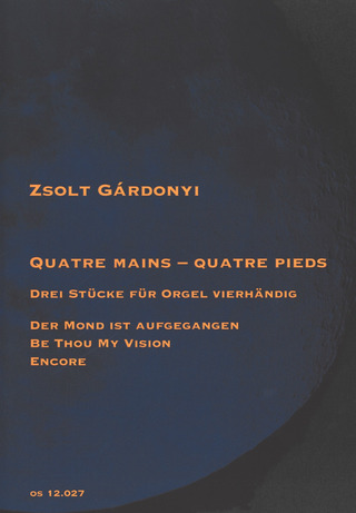 Zsolt Gárdonyi - Quatre mains - quatre pieds