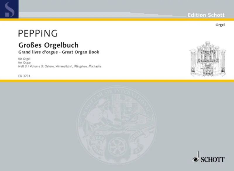 Ernst Pepping - Great Organ Book