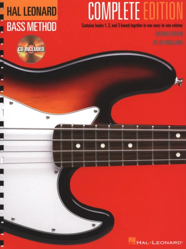 Ed Friedland - Hal Leonard Bass Method Complete Edition Second Ed Bk/3Cd