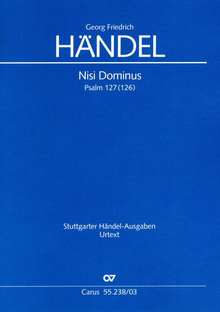 Georg Friedrich Händel - Nisi Dominus HWV 238 (1707)