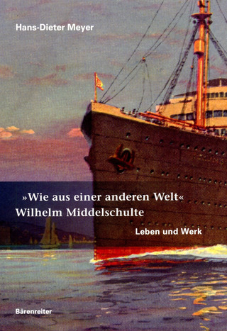 Hans-Dieter Meyer - "Wie aus einer anderen Welt" – Wilhelm Middelschulte