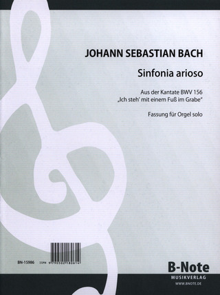 Johann Sebastian Bach: Sinfonia Arioso BWV156