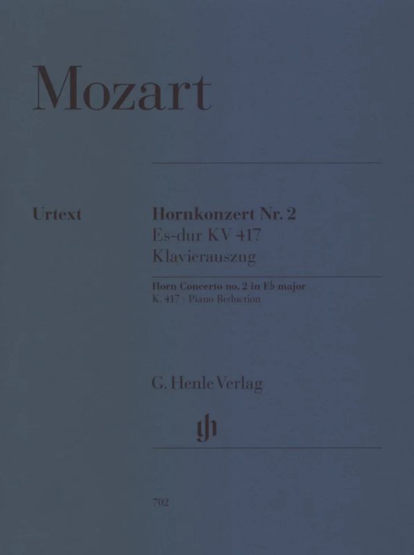 Wolfgang Amadeus Mozart - Hornkonzert Nr. 2 Es-Dur KV 417