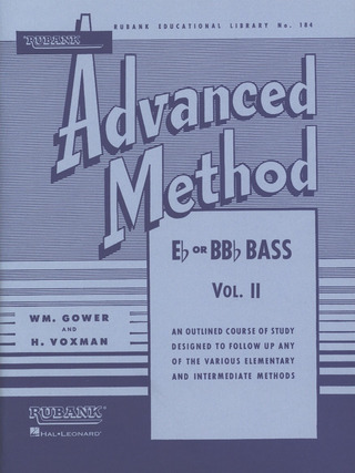 Himie Voxmany otros. - Rubank Advanced Method, Vol. 2 - Bass/Tuba (B.C.)