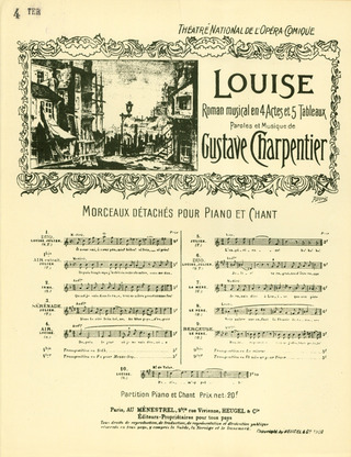 Gustave Charpentier - Air de 'Louise'