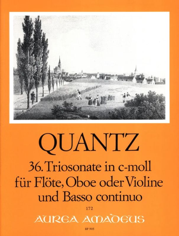 Johann Joachim Quantz - Triosonate Nr. 36 c-moll QV 2/Anh 5