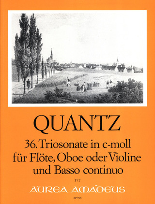 Johann Joachim Quantz: 36. Sonata a tre in C Minor
