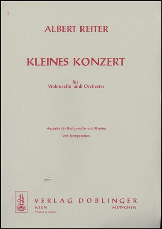 Albert Reiter - Kleines Konzert