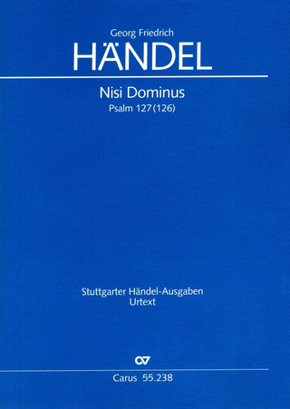 Georg Friedrich Händel - Nisi Dominus HWV 238 (1707)