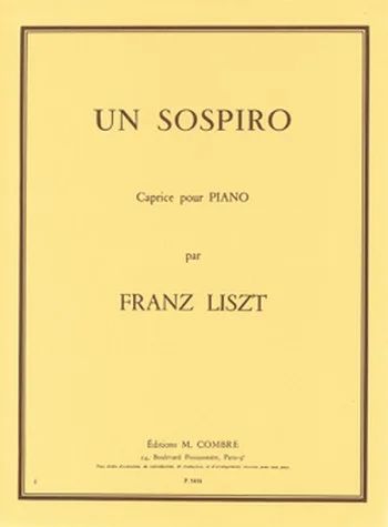 Franz Liszt - Un sospiro (Caprice poétique n°3)
