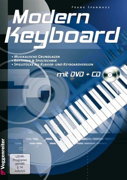 Skalen Griffbilder Keyboard-Tabelle Akkordvoicings