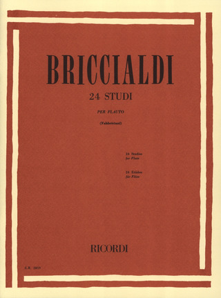 Giulio Briccialdi - 24 Studi