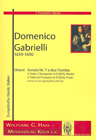Domenico Gabrielli - Sonate 7 A Due Trombe