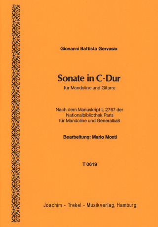 Gervasio Giovanni Battista - Sonate C-Dur