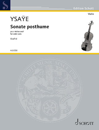 Eugène Ysaÿe - Sonate posthume