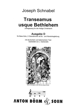 Joseph Schnabel - Transeamus usque Bethlehem