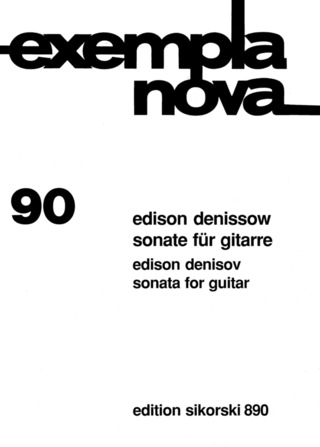 Edisson Denissow - Sonate für Gitarre