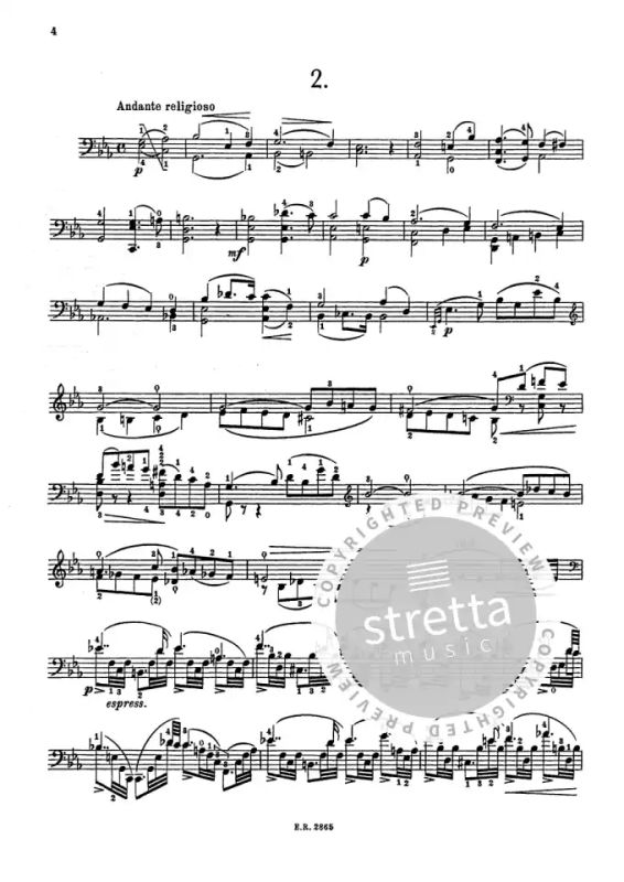 Alfredo Piatti: 12 Capricen op. 25 (2)
