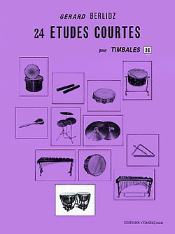Gérard Berlioz - Etudes courtes (24) Vol.H