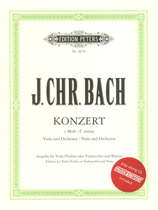 Johann Christian Bach - Konzert für Viola und Orchester c-Moll