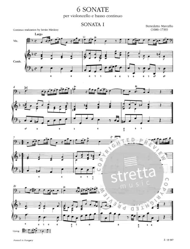 Benedetto Marcello - 6 Sonaten (1)