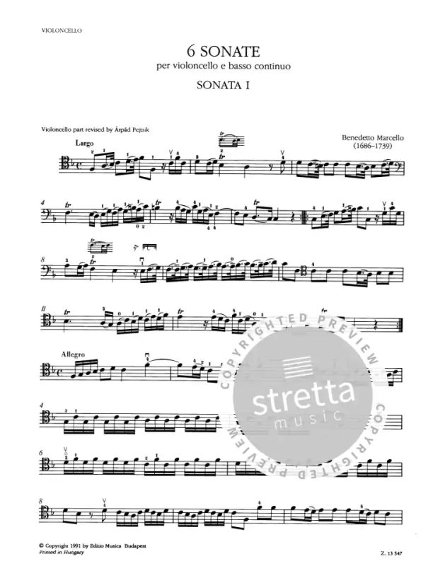 Benedetto Marcello - 6 Sonaten (4)