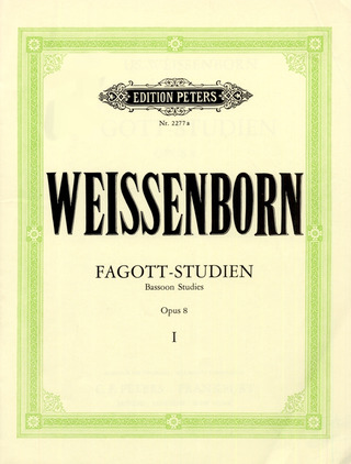 Julius Weissenborn - Bassoon Studies op. 8/1