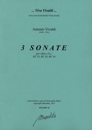 Antonio Vivaldi - 3 Sonaten