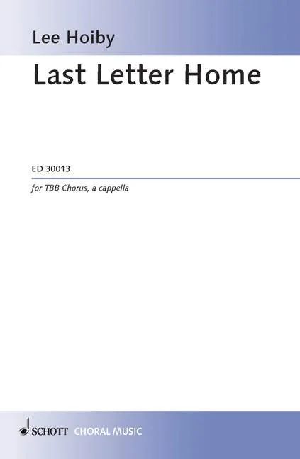 Hoiby, Lee - Last Letter Home
