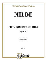 Ludwig Milde - Milde: Fifty Concert Studies, Op. 26