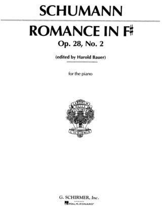 Robert Schumann et al. - Romance, Op. 28, No. 2 in F Sharp