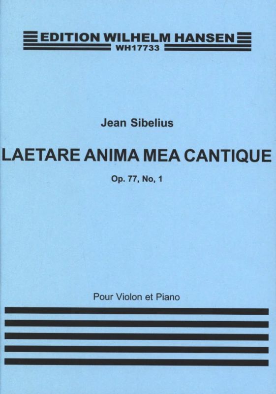 Jean Sibelius - Laetare anima mea op. 77/1