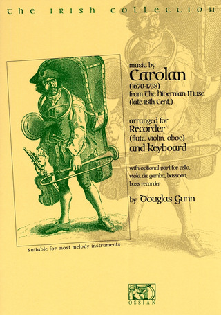 Carolan Nicholas: Music By Carolan Arranged For Recorder And Keyboard (Gunn, D)