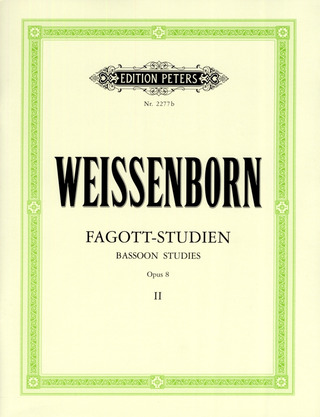 Julius Weissenborn - Bassoon Studies op. 8/2