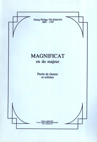 Georg Philipp Telemann - Magnificat en UT majeur