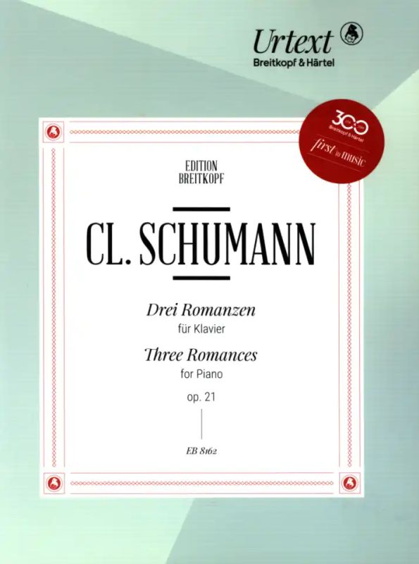 Clara Schumann - 3 Romances op. 21