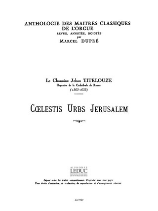Coelestis Urbs Jerusalem