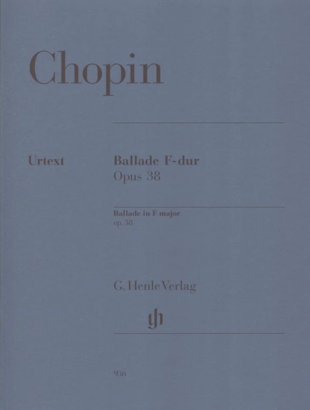 Frédéric Chopin - Ballade en Fa majeur op. 38