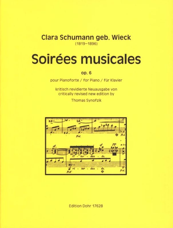 Clara Schumann - Soirées musicales op. 6
