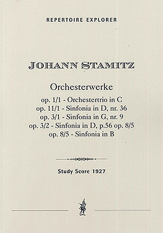 Johann Stamitz - Orchesterwerke