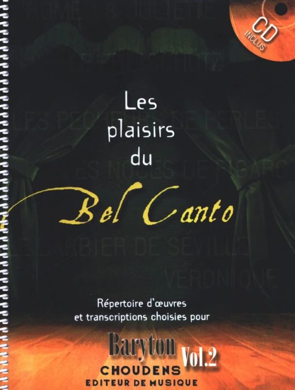 Les Plaisirs Du Bel Canto Baryton Vol 2 (0)