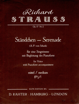 Richard Strauss - Sechs Lieder op. 17/2