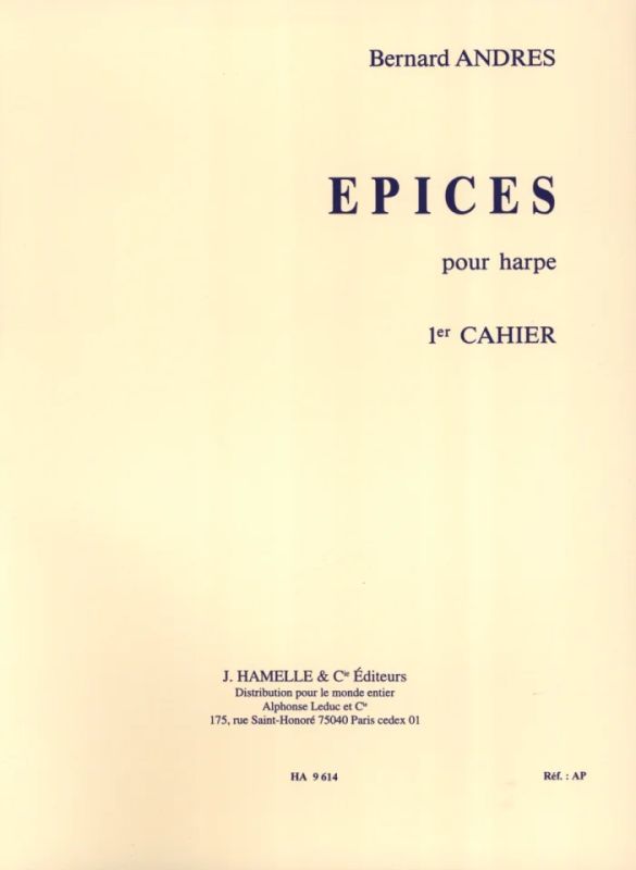 Bernard Andrès - Epices