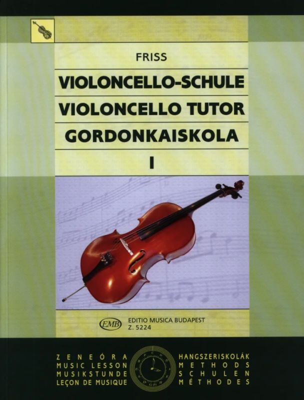 Antal Friss - Violoncello-Schule 1